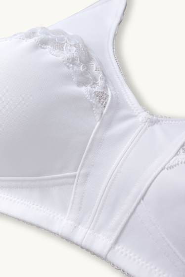 Dames - Minimizer-BH zonder beugels - wit