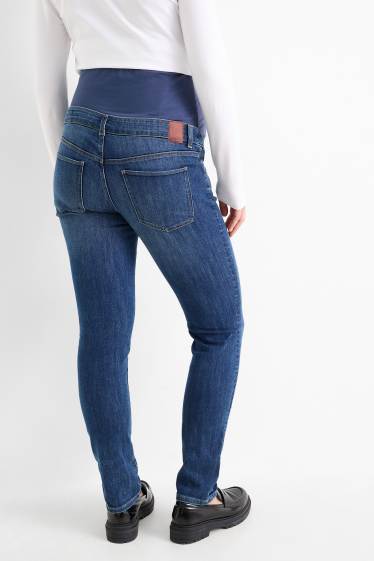Damen - Umstandsjeans - Slim Jeans - jeansblau