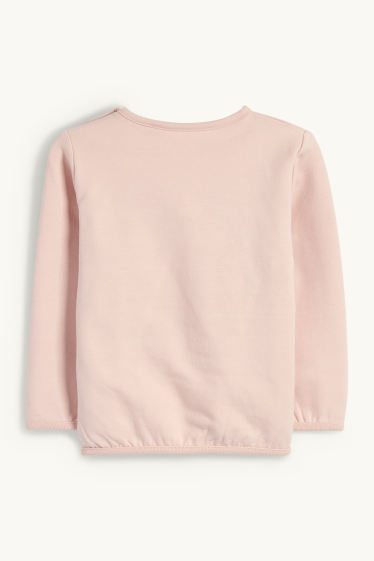 Bébés filles - Panda - sweat bébé - rose