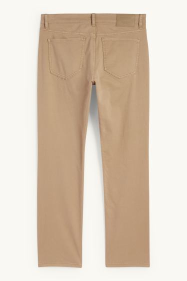 Bărbați - Pantaloni - slim fit - Flex - LYCRA® - taupe