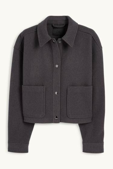 Women - Jacket - anthracite