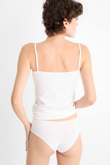 Damen - Multipack 3er - Hipster - cremeweiss