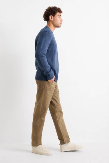 Home - Pantalons - regular fit - caqui