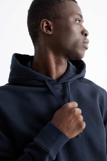 Herren - Hoodie - dunkelblau