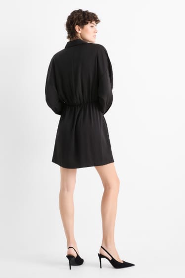 Women - Shirt dress - black