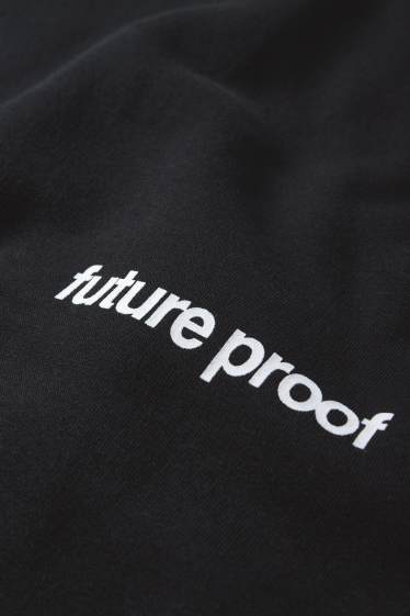 Men - Oversized sweatshirt - black