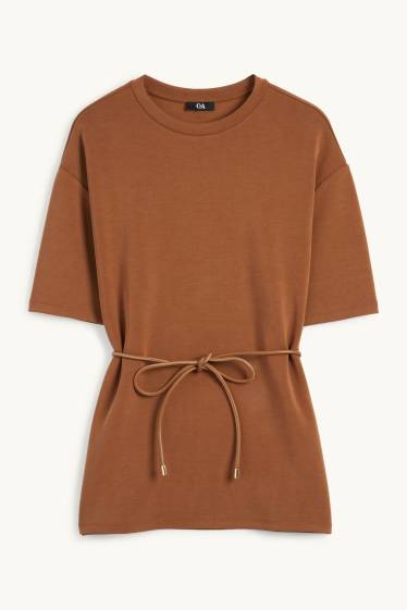 Women - Sweatshirt - brown