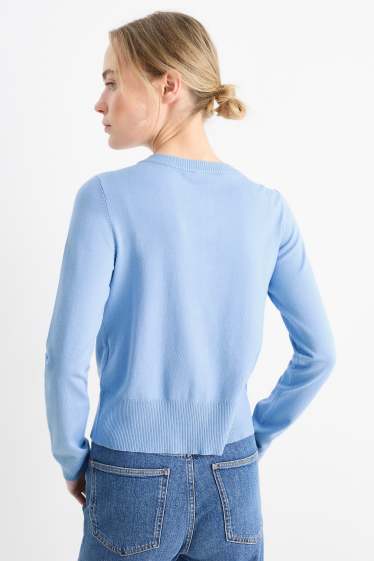 Women - Cardigan - light blue