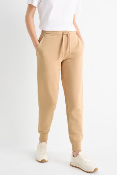 Women - Joggers - beige