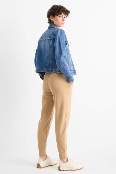 Women - Joggers - beige