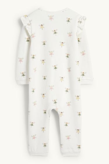 Bébés filles - Fées - pyjama bébé - blanc crème