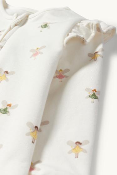 Bébés filles - Fées - pyjama bébé - blanc crème