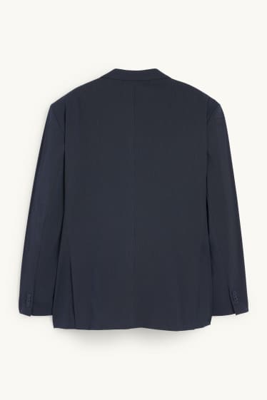 Hommes - Veste de costume - regular fit - Flex - bleu foncé