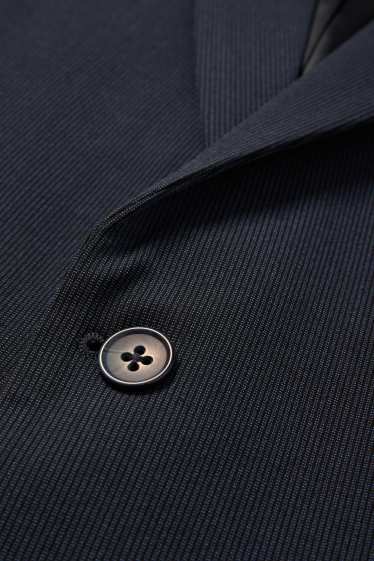 Hommes - Veste de costume - regular fit - Flex - bleu foncé