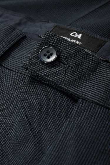 Bărbați - Pantaloni modulari - regular fit - Flex - albastru închis