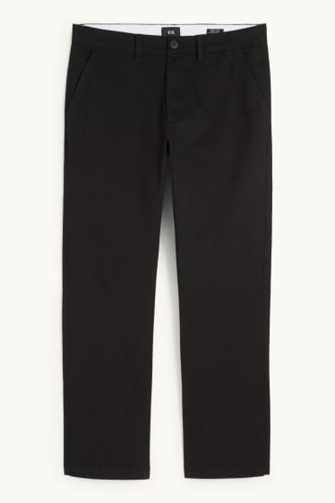 Herren - Chino - Regular Fit - schwarz