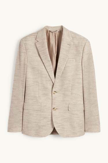 Home - Americana - regular fit - Flex - estructurada - beix clar