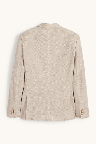 Home - Americana - regular fit - Flex - estructurada - beix clar