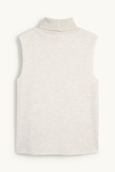 Women - Slipover - light beige