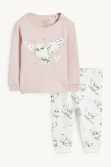 Baby Girls - Harry Potter - baby outfit - 2 piece - rose