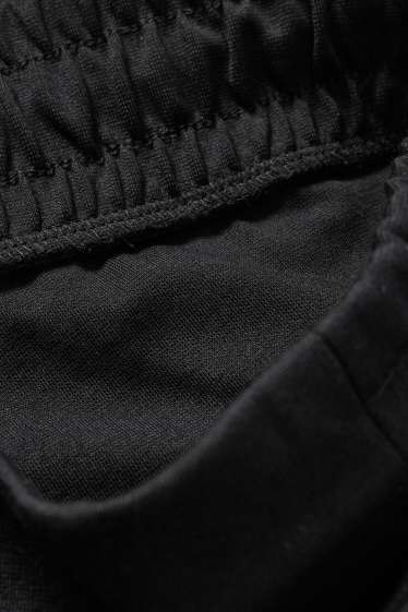 Herren - Cargo-Jogginghose - schwarz