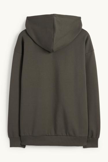 Men - Hoodie - dark gray