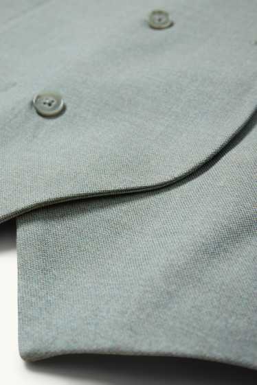 Herren - Baukasten-Weste - Slim Fit - hellgrün