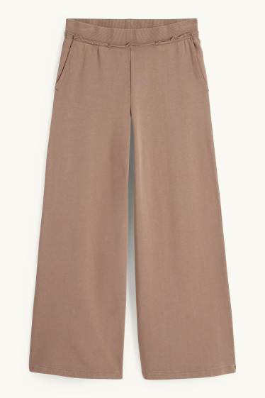 Dames - Joggingbroek - bruin