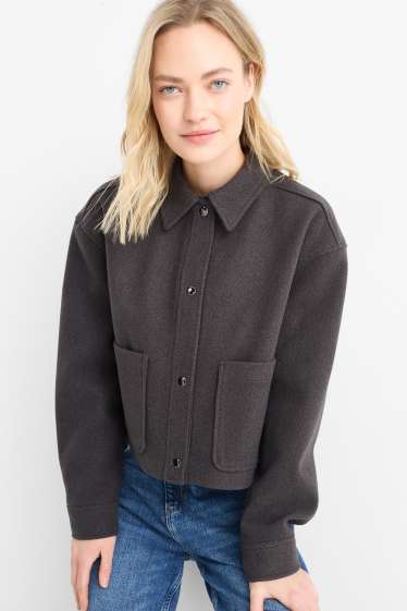 Women - Jacket - anthracite