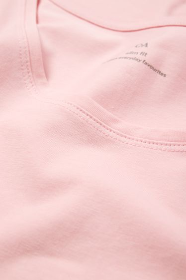 Donna - T-shirt - slim fit - rosa