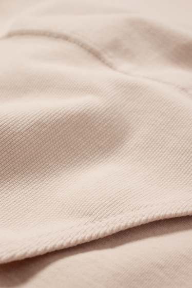 Femmes - Culotte gainante - sans coutures - beige clair