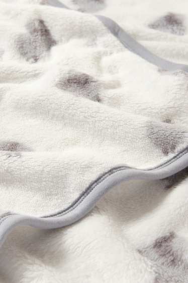 Baby Boys - Little sheep - baby blanket - 100 x 85 cm - cremewhite