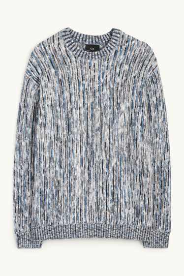 Hommes - Pull - bleu