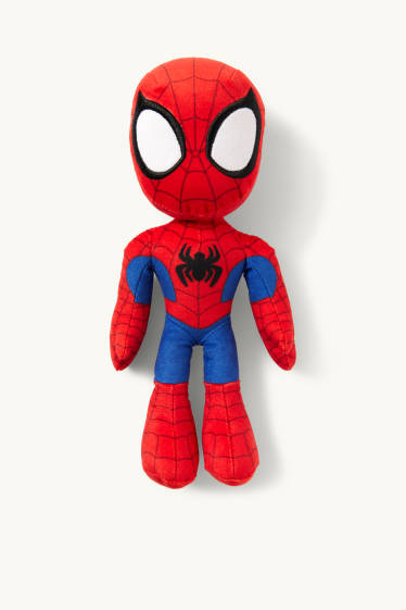 Kinderen: meisjes - Spider-Man - knuffel - rood