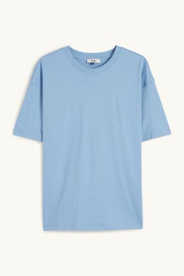 Femmes - T-shirt - bleu