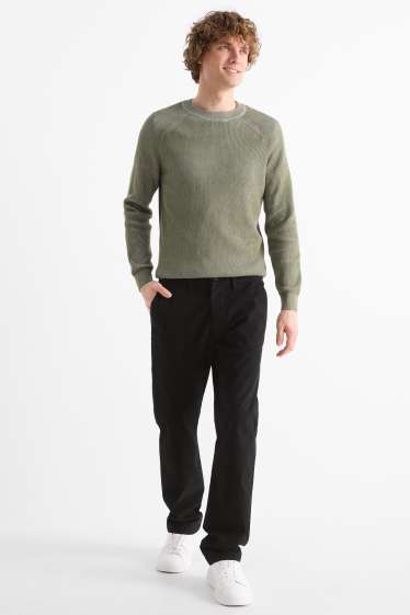 Herren - Chino - Regular Fit - schwarz