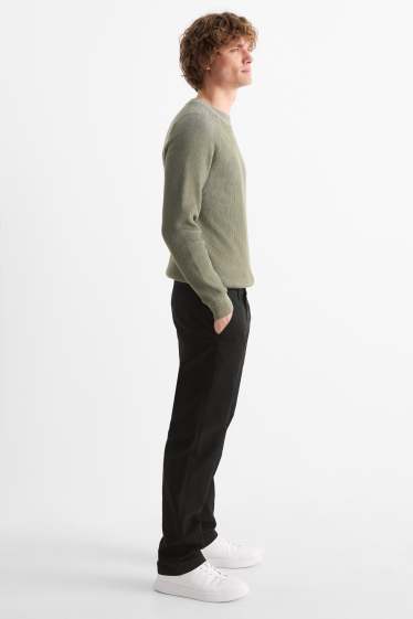 Herren - Chino - Regular Fit - schwarz
