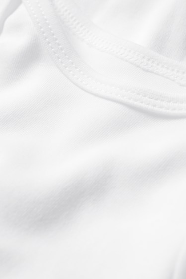 Unisex - Paquet de 10 - bodi per a nadó - blanc trencat