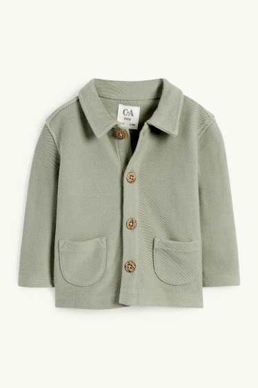 Baby Jungen - Dino - Baby-Outfit - 3 teilig - weiss