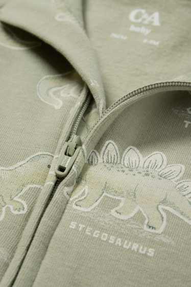 Bebés niñas - Dinosaurios - pijama para bebé - caqui