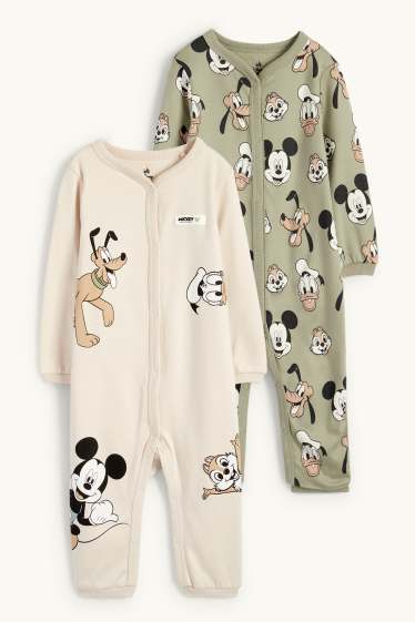 Bébés garçons - Lot de 2 - Disney - pyjamas bébé - beige clair