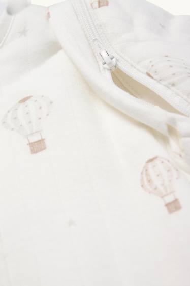 Unisex - Hot air balloon - baby sleeping bag - 0-4 months - cremewhite