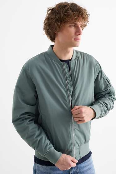 Men - Bomber jacket - green