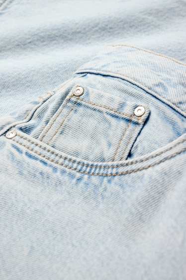 Copii - Fete - Balloon jeans - denim-albastru deschis