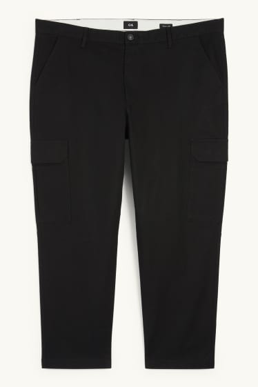 Hommes - Pantalon cargo - noir