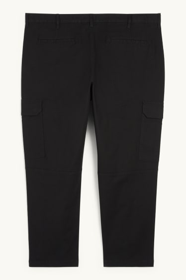 Hommes - Pantalon cargo - noir