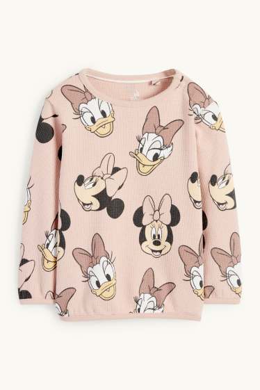 Baby Girls - Disney - baby outfit - 2 piece - textured - rose