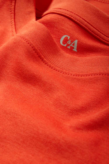 Femmes - T-shirt - slim fit - orange