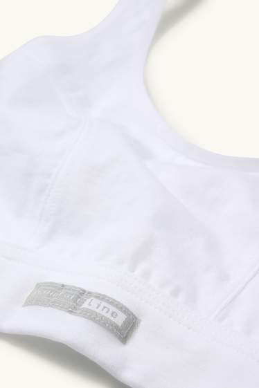 Femmes - Brassière - LYCRA® - blanc