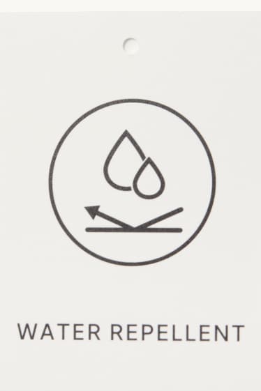 Donna - Cappotto trapuntato - idrorepellente - beige